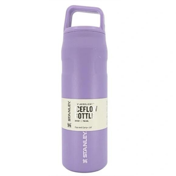 Stanley Other - Stanley IceFlow AeroLight Lavender 24 oz Cap &  Carry Water Bottle